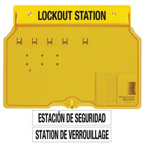 Masterlock Hangslotbord